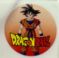 Stickers Dragon Ball 100 un surtidos 4x4 cm