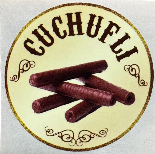 Stickers cuchufli  100 un 4x4 cm