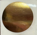 Stickers dorados 100 un 4x4 cm