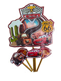 Topper para torta Cars