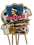 Topper para torta Colo-Colo