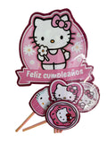 Topper para torta Hello Kitty