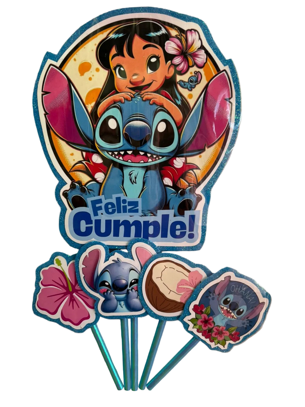 Topper para torta Stich
