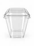 Vaso Shot acrílico con tapa plástica 150 ml 10un