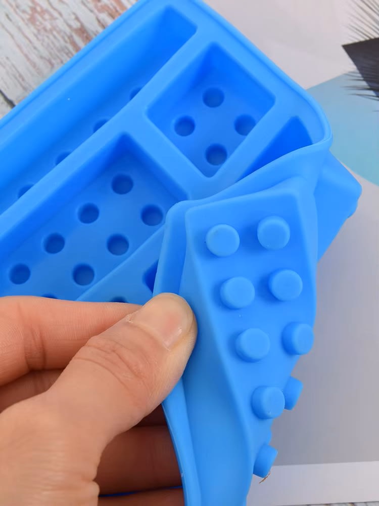 Molde de Silicona Bloques Lego Cuadrados Silicona