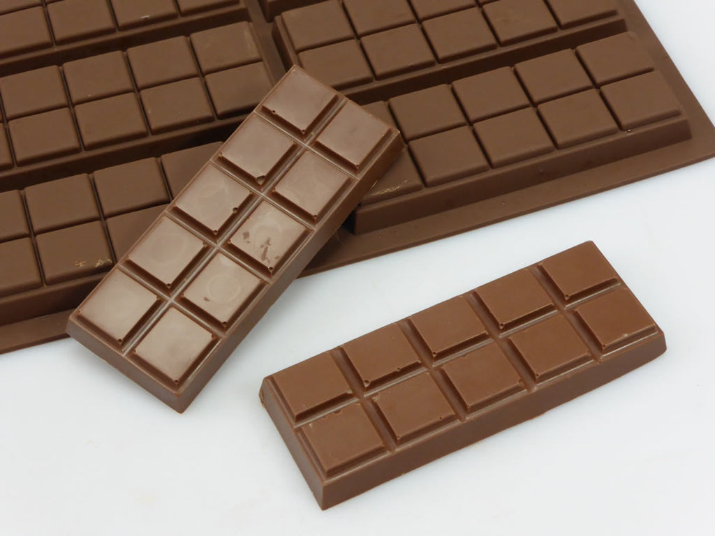 Molde de Silicona 6 Barras de chocolate