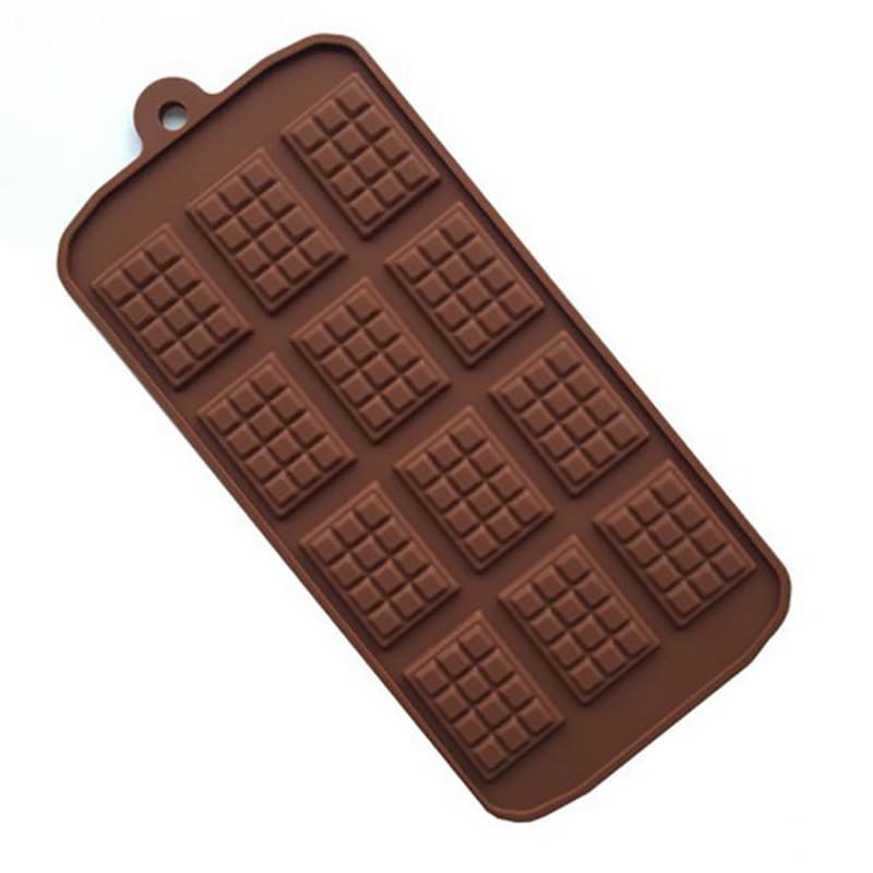 Molde de Silicona Tabletas Chocolate