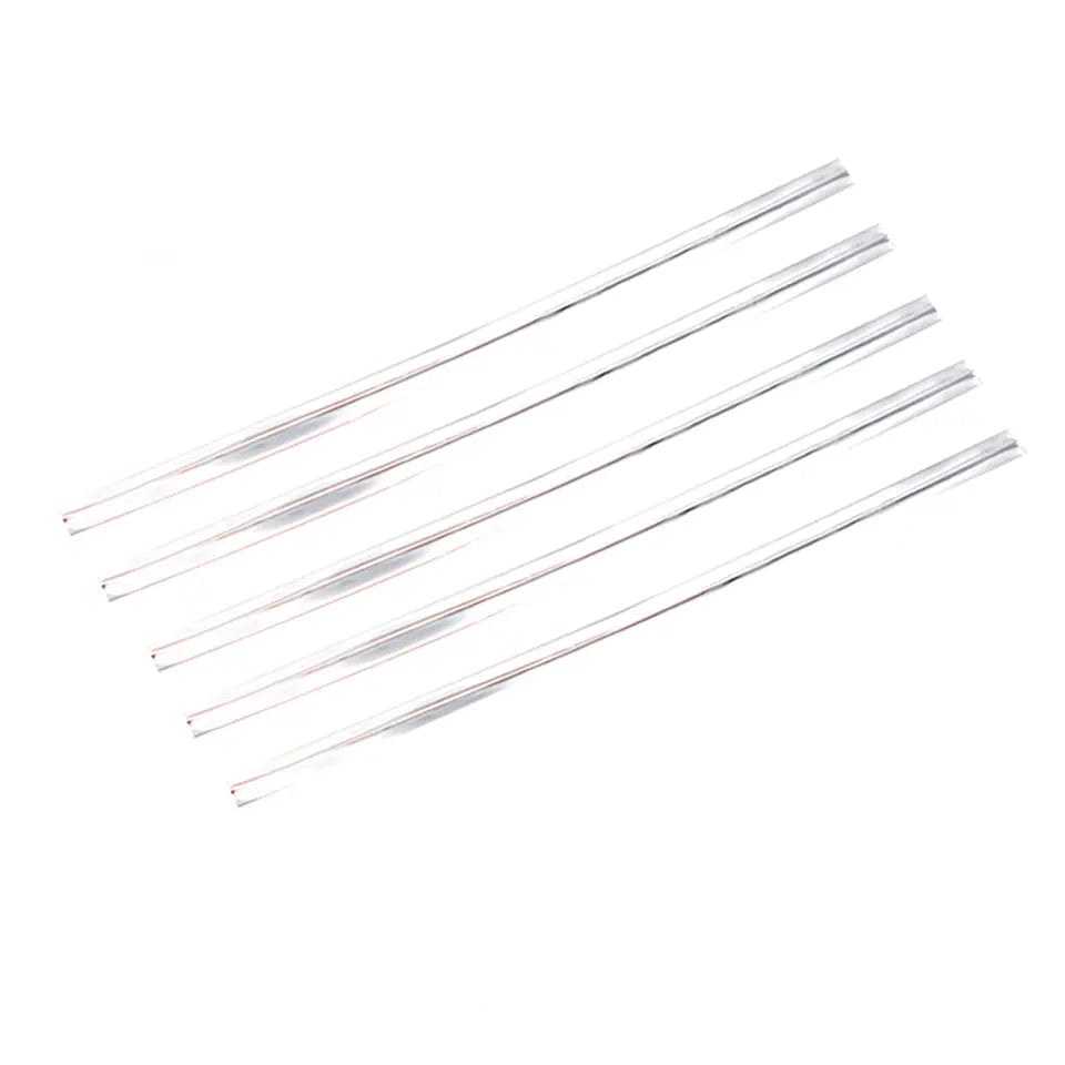 Alambres metalizados Plateado 10cm 500pcs