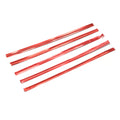 Alambres metalizados Rojo 10cm 500pcs