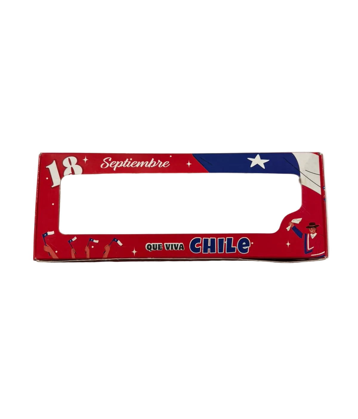 Cajas Fiestas Patrias 3 alfajores mix 10 un