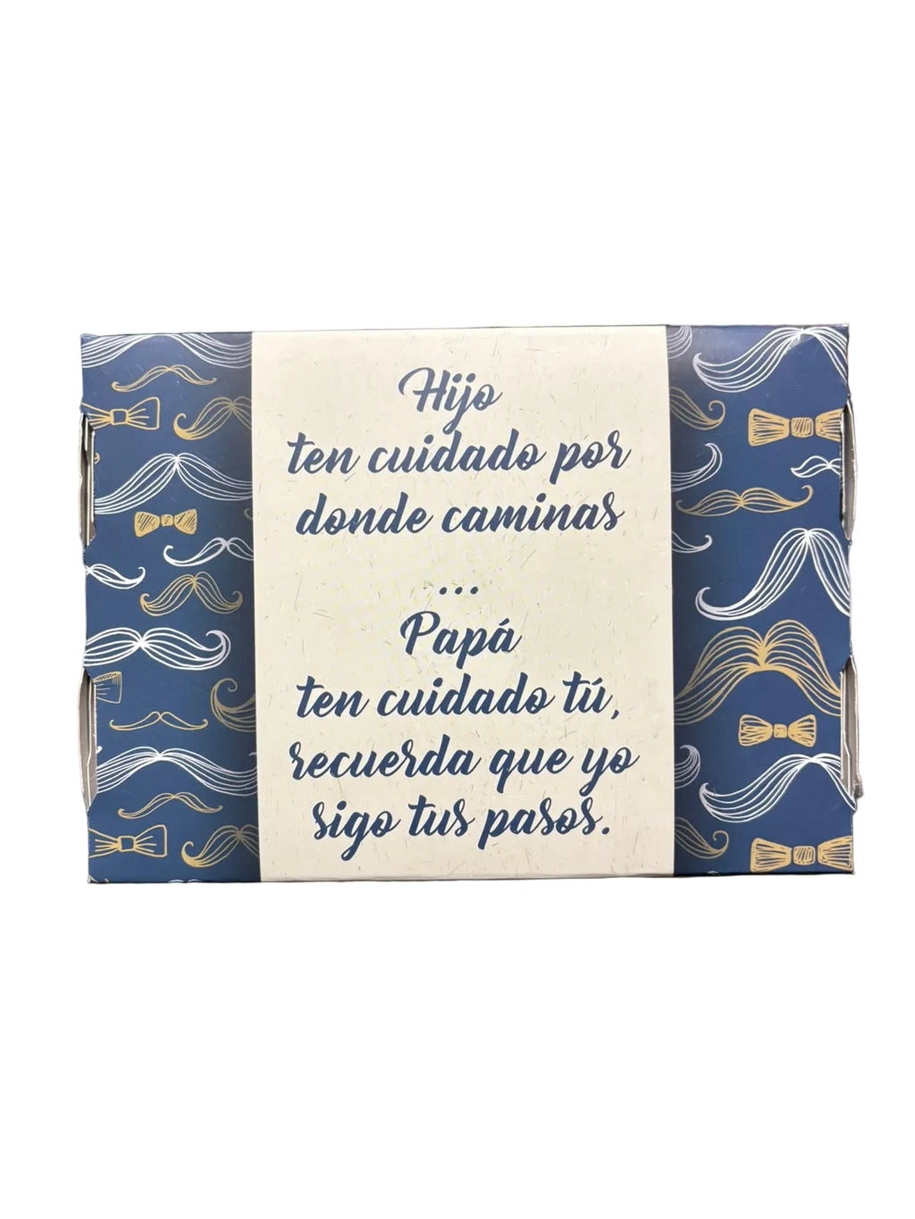 caja día del padre 6 alfajores modelo 2