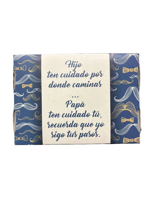 caja día del padre 6 alfajores modelo 2
