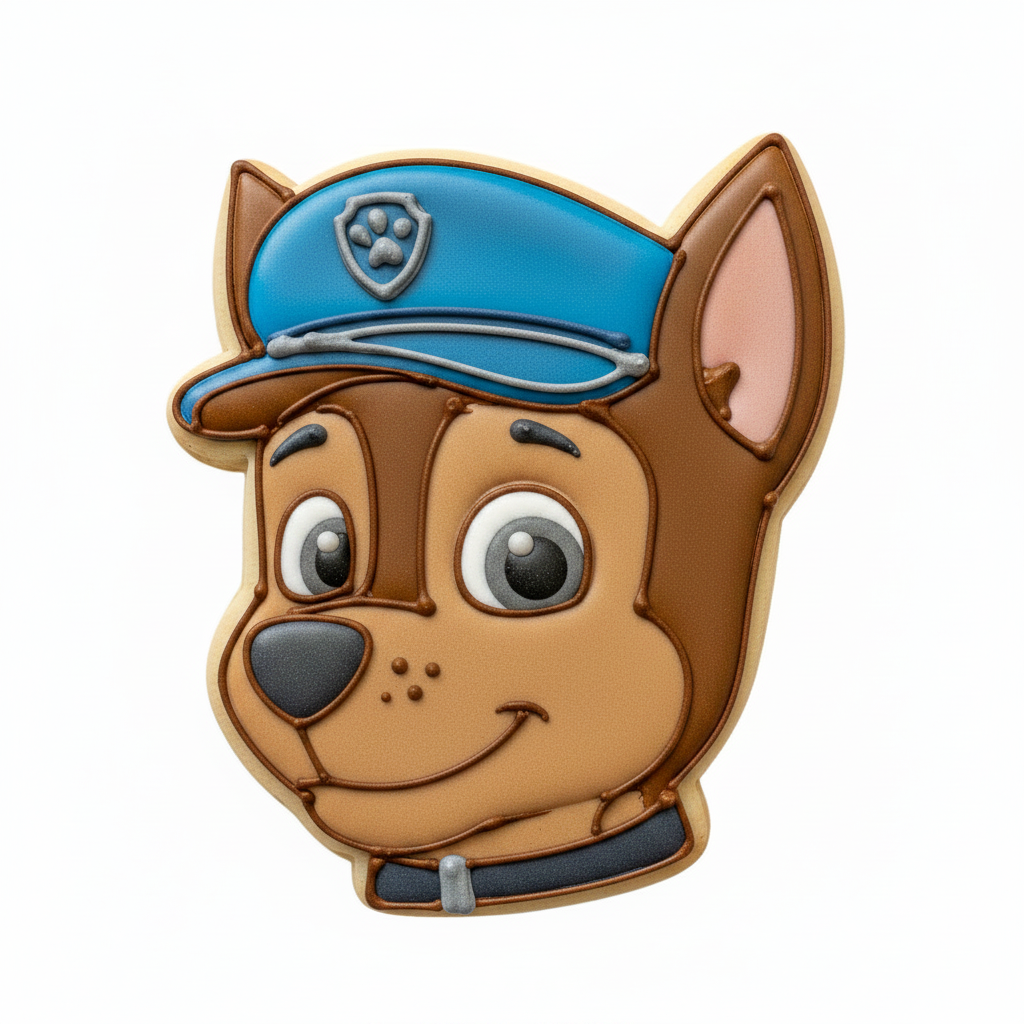 Cortador de galletas Chase Paw Patrol