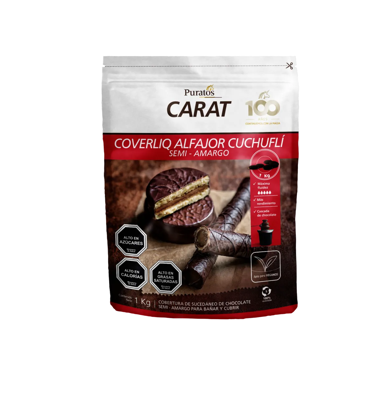 Chocolate Carat alfajor  1 kg