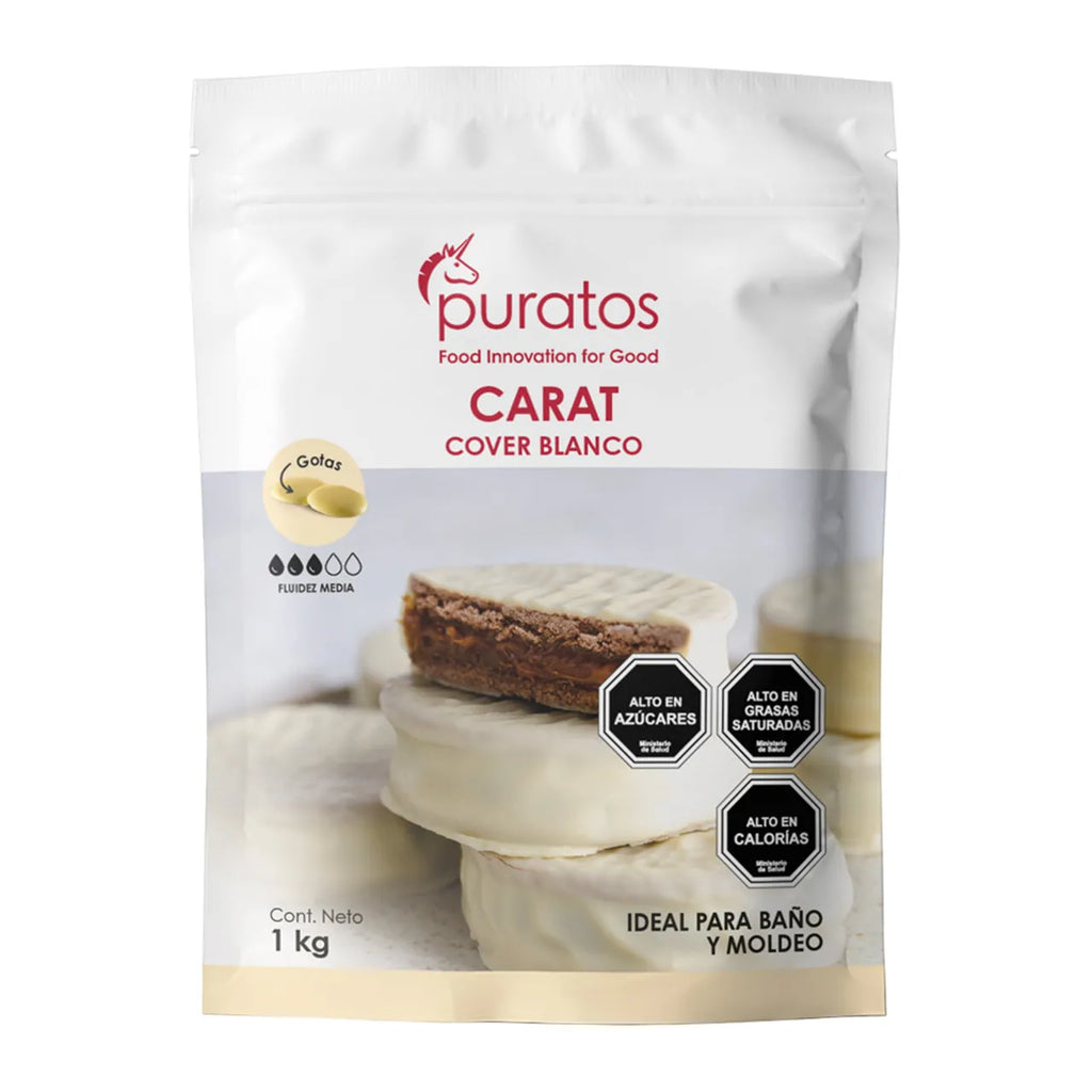 Chocolate Carat cover blanco 1 kg