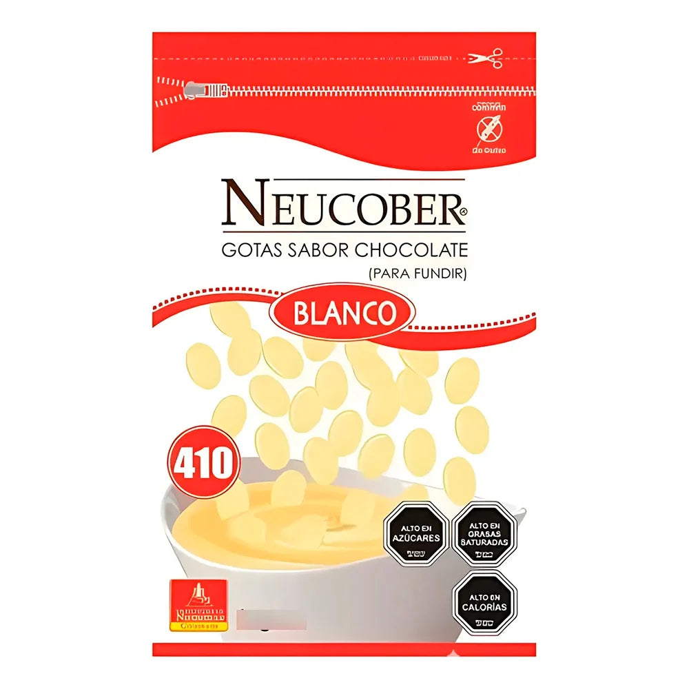 Cobertura de chocolate Blanco Neucober 410
