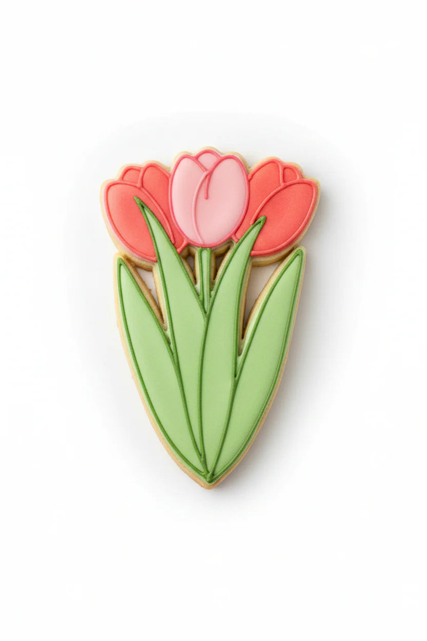 cortador de galletas Tulipanes
