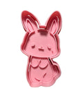 Cortador de galletas, conejo de pascua kawai 1