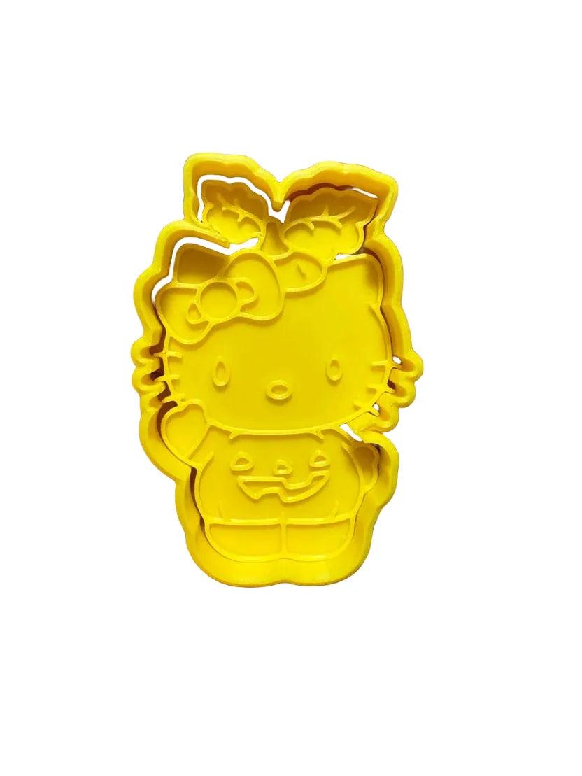 Cortador de galletas Hello kitty calabaza