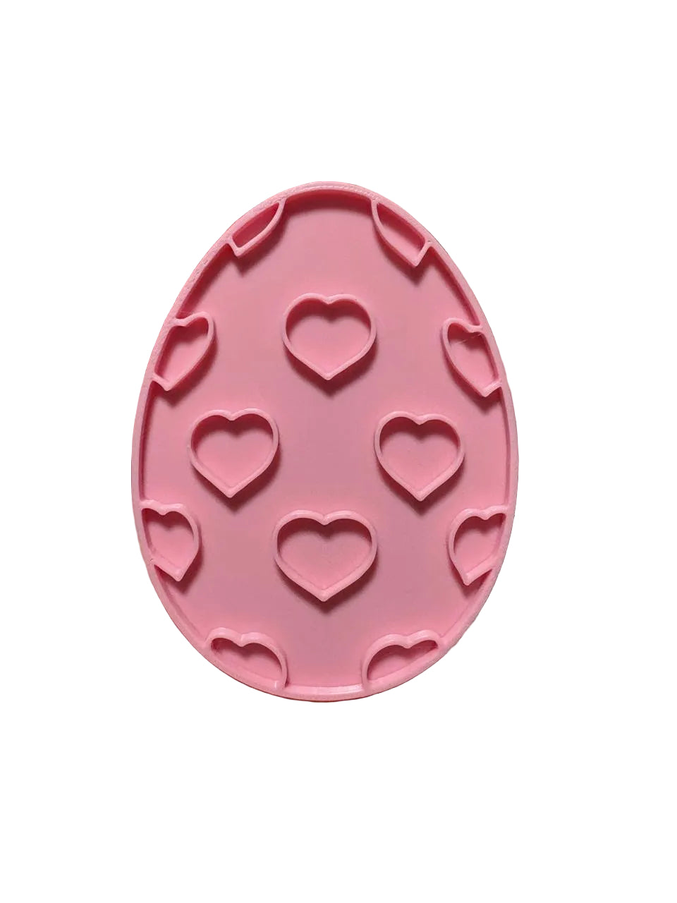Cortador de galletas, huevo de pascua corazones