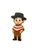 Cortador de galletas Huaso chileno