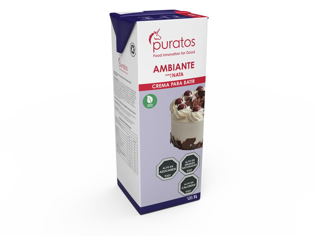Crema para Batir Ambiante Nata 1 litro