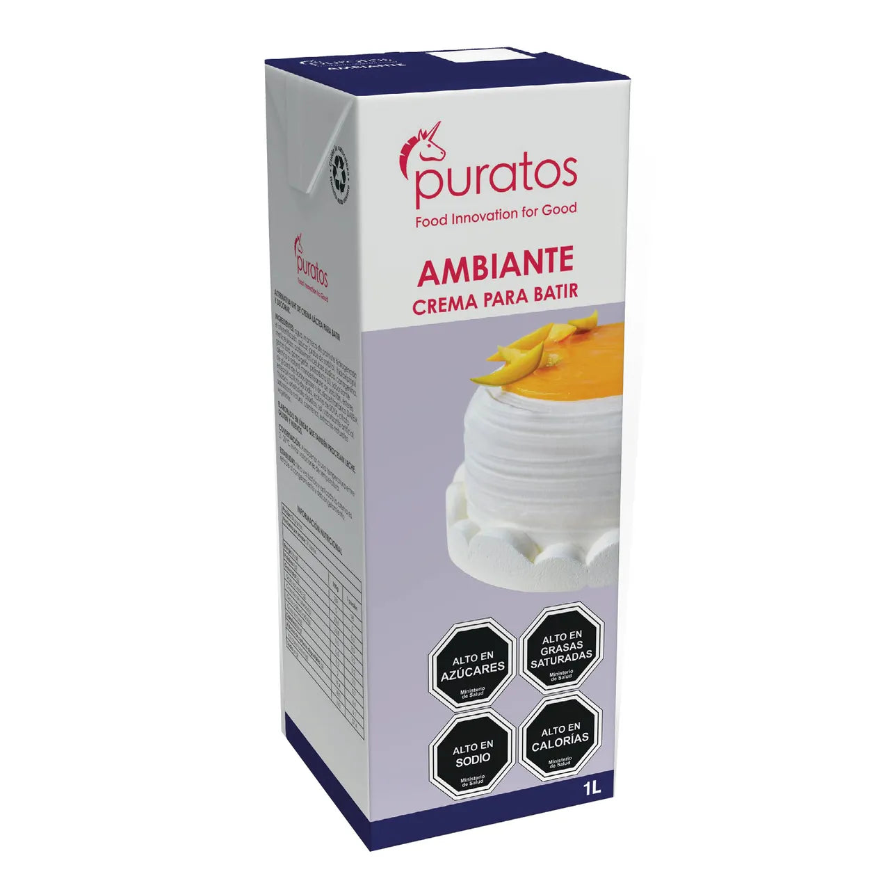 Crema para Batir Ambiante 1 litro