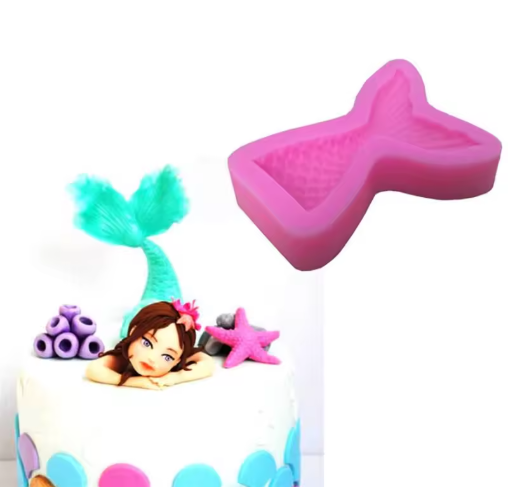 Molde silicona Cola de Sirena