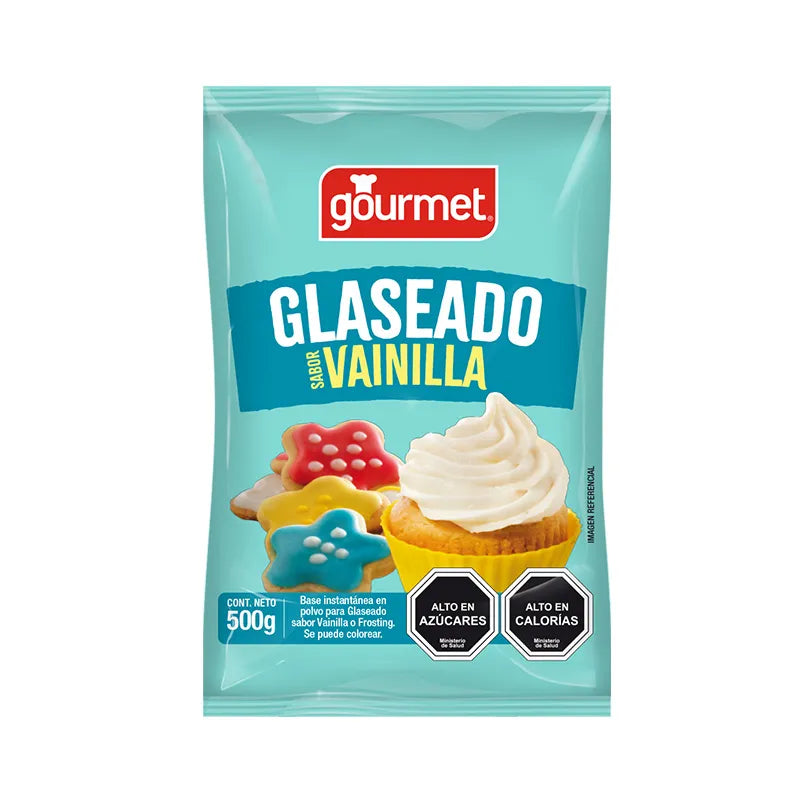 Premezcla Glaseado sabor Vainilla Gourmet 500g