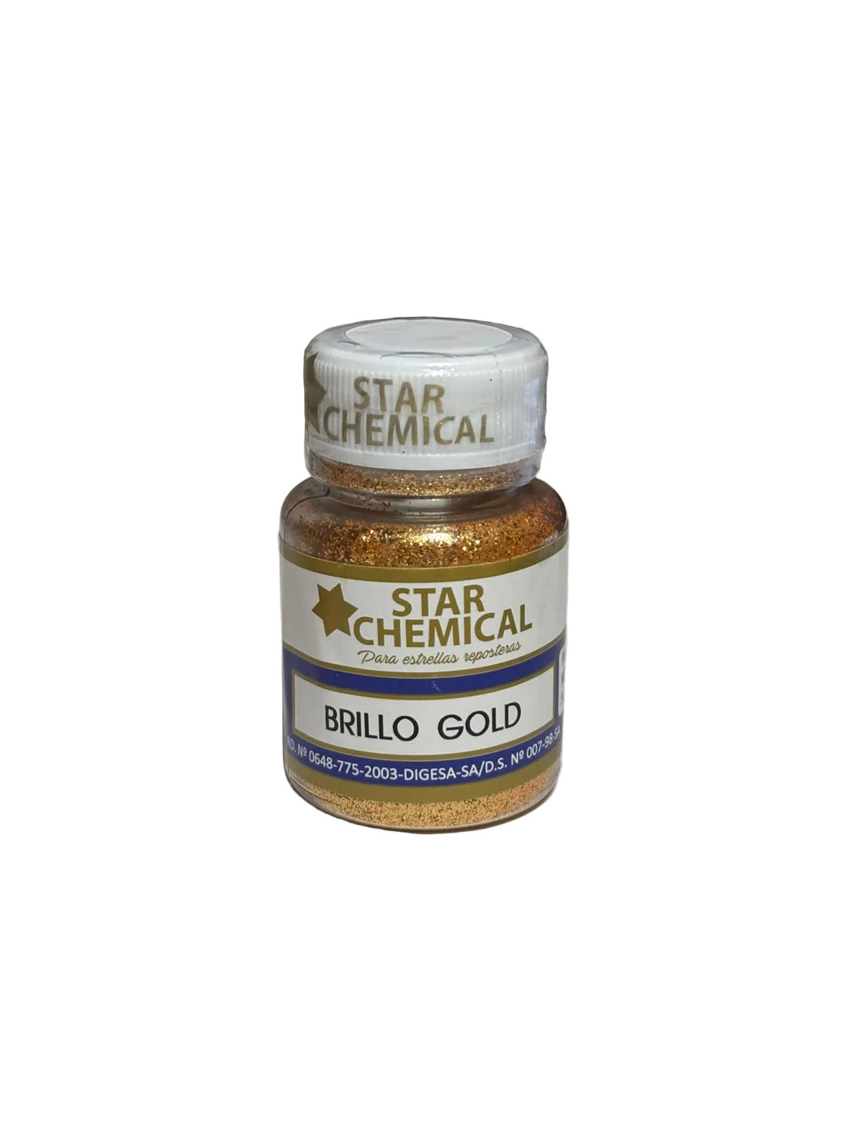 Glitter brillo Gold Star Chemical 5grs