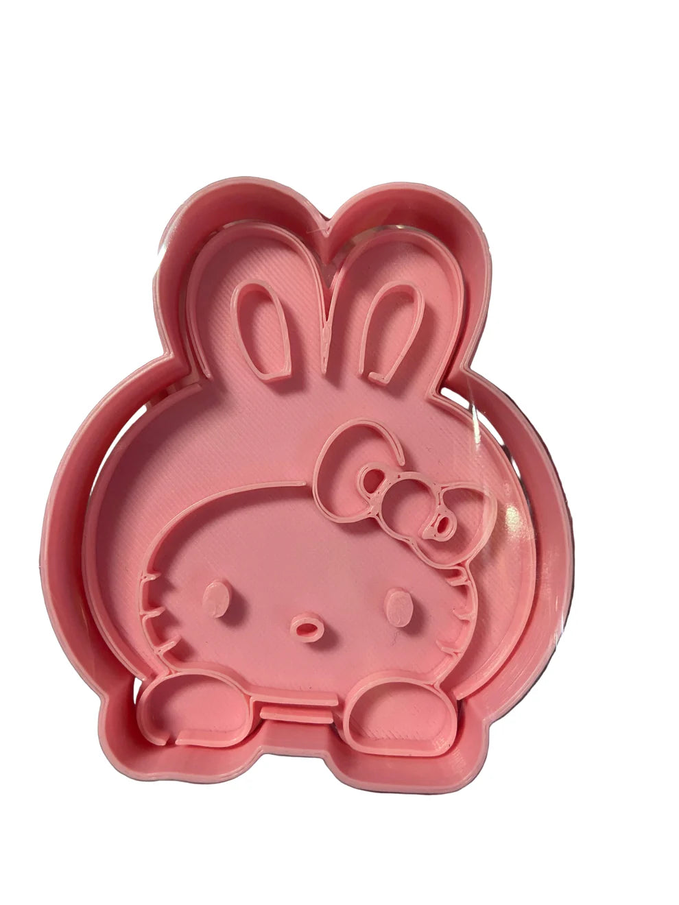 Cortador más marcador de galletas, Hello kitty cara conejita
