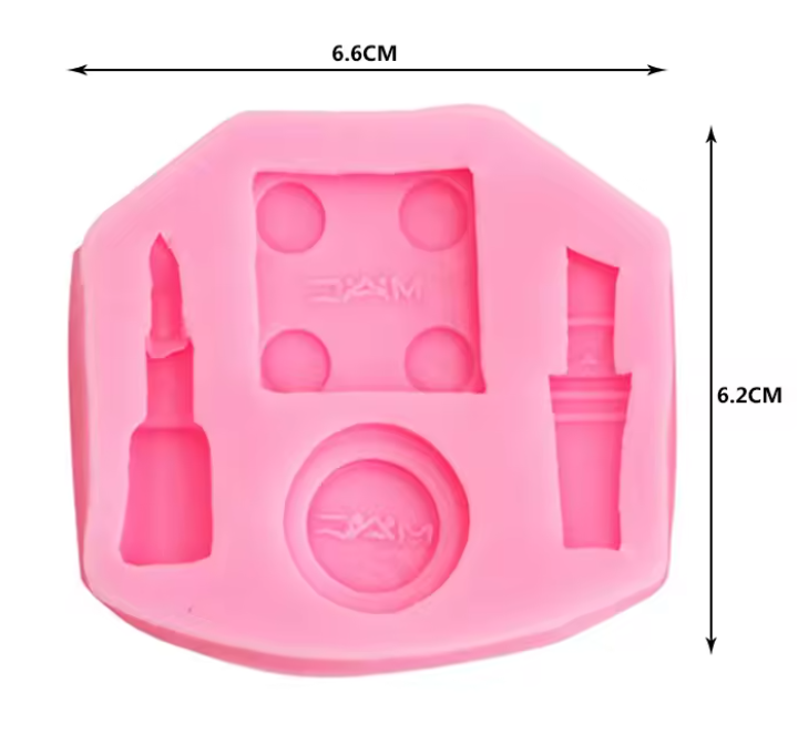 Molde de silicona maquillajes Mac