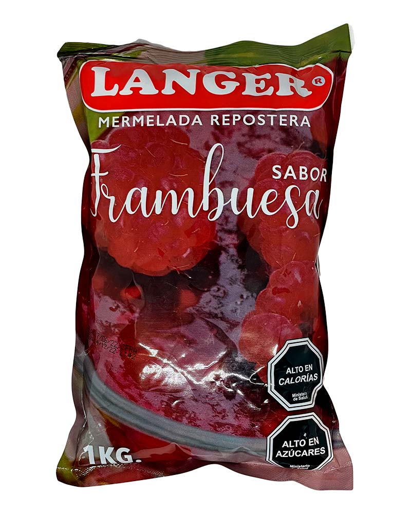 Mermelada Langer Frambuesa 1kg