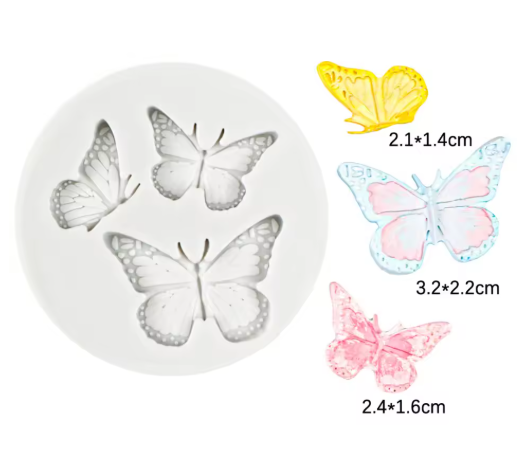Molde de silicona Mariposas 2