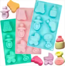 Molde de silicona Baby Shower