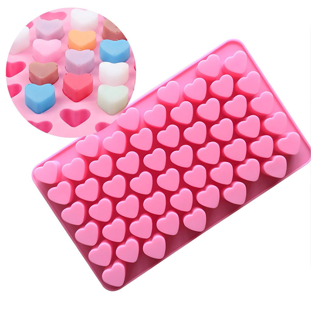 Molde de silicona Corazones