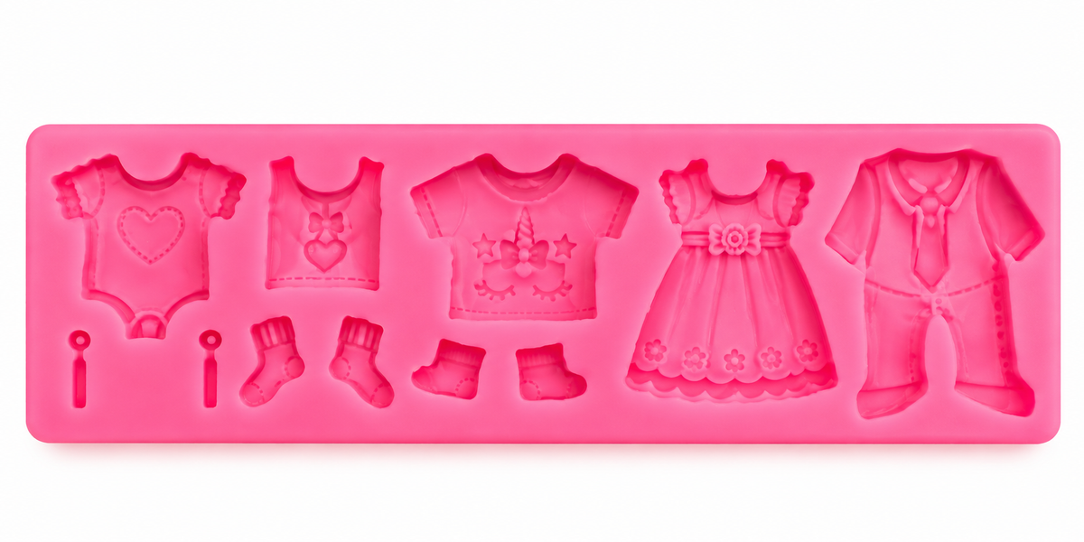 Molde de silicona Ropa de bebe