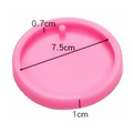 Molde de silicona circulo