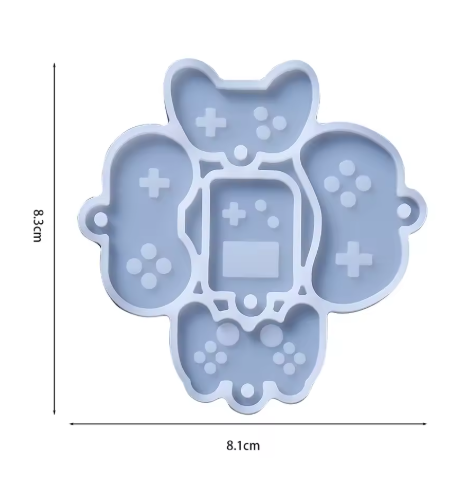 Molde de silicona mandos de video juegos
