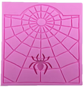 Molde de silicona tela de araña