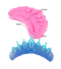 Molde de silicona tiara