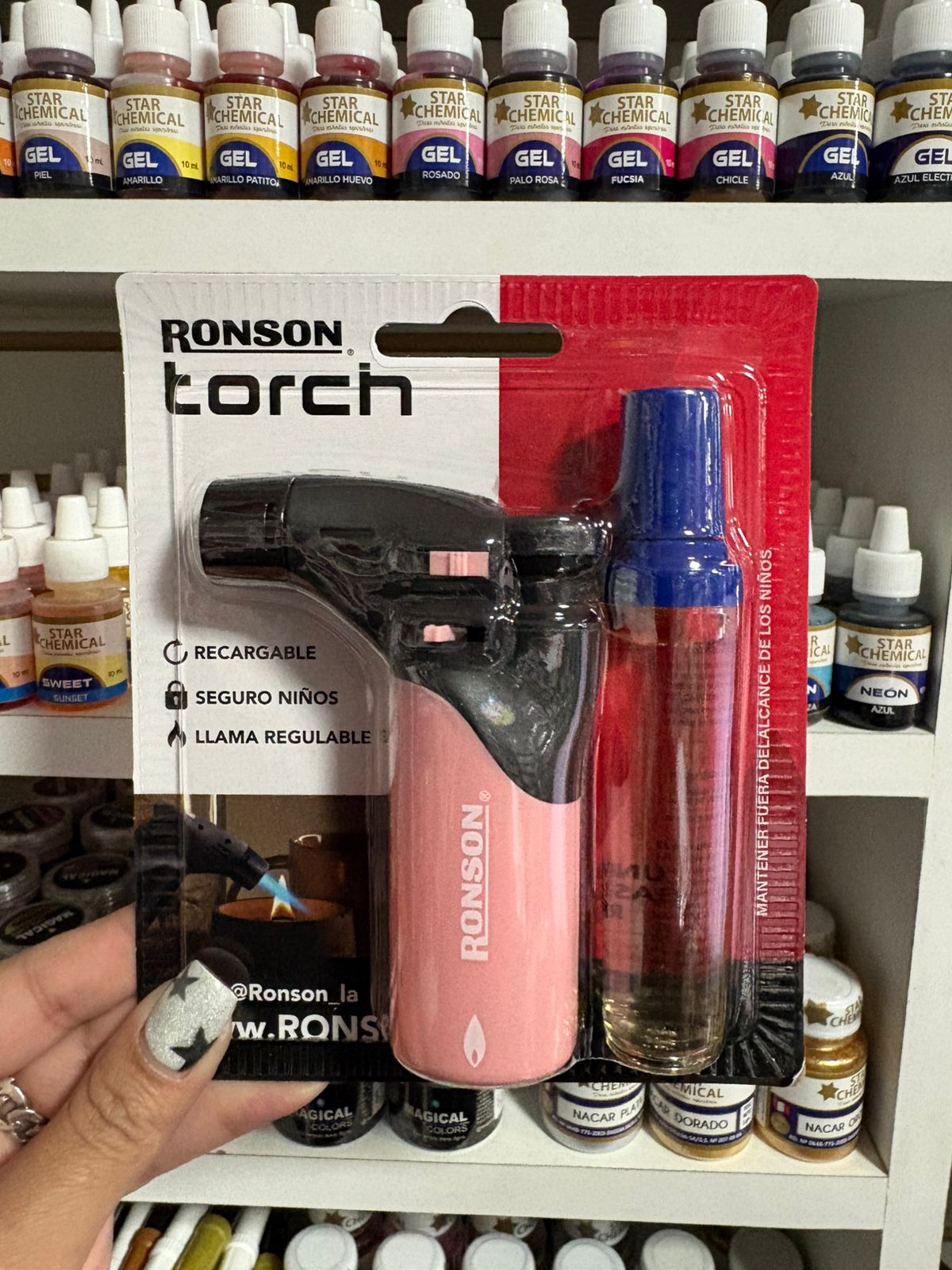 Soplete cocina ronson torch con recarga