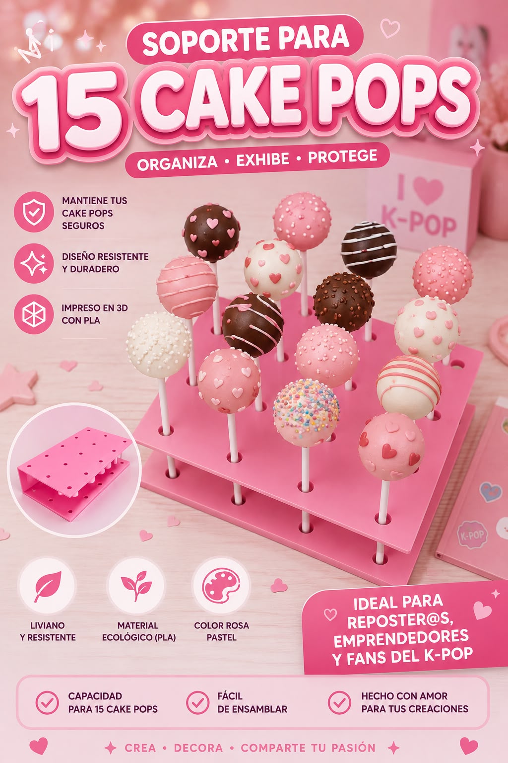 Soporte para Cake Pops