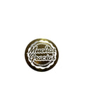 Sticker Muchas gracias Dorado 100 un