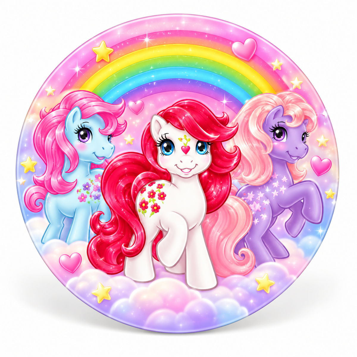 Sticker My Little pony 100 un