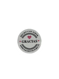 Sticker Hecho con amor Gracias 100un