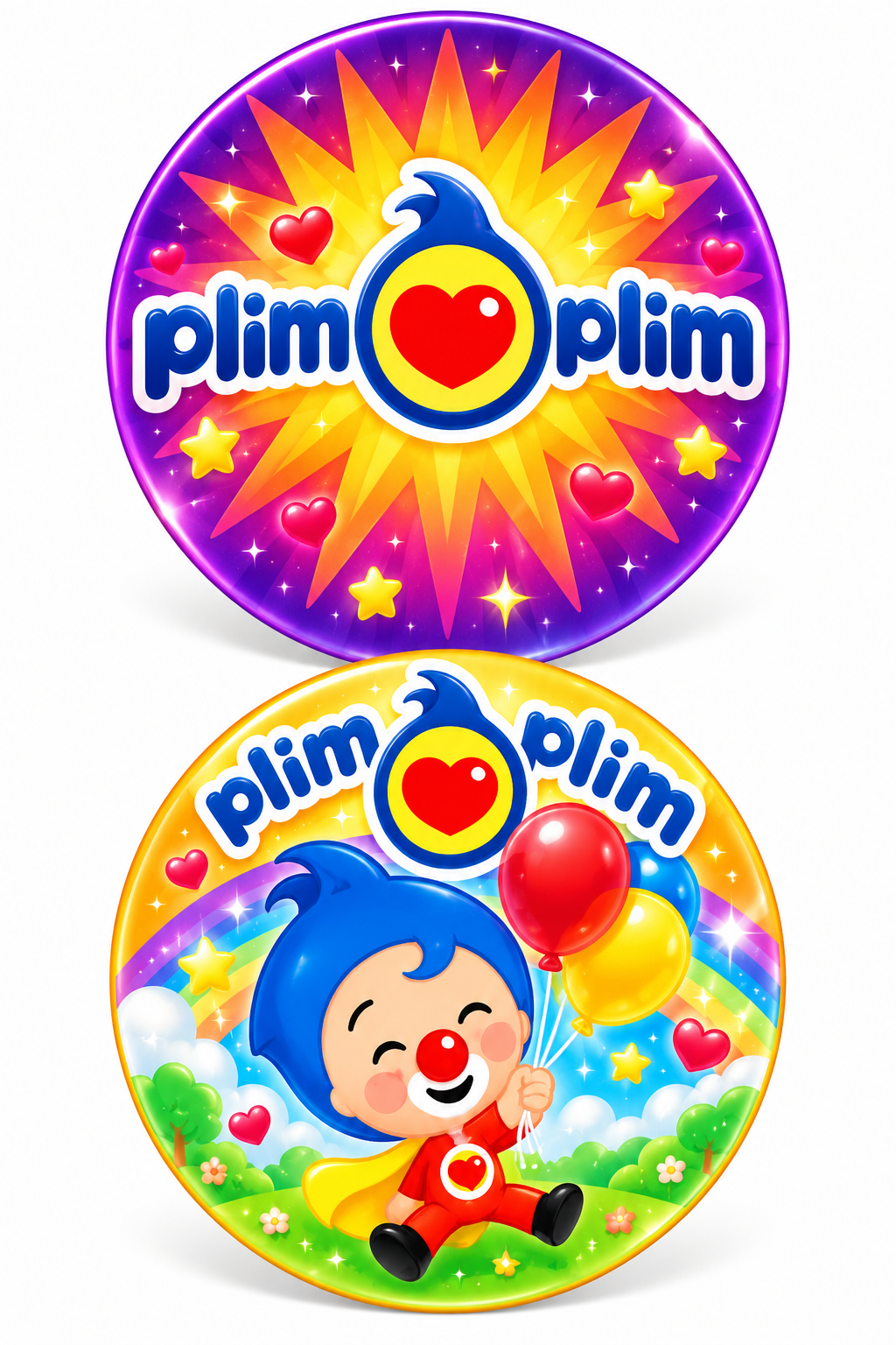 Stickers Plim Plim 100 un