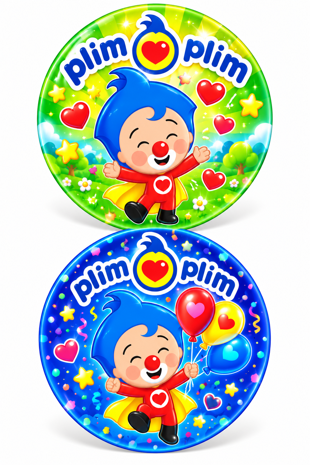 Stickers Plim Plim 100 un